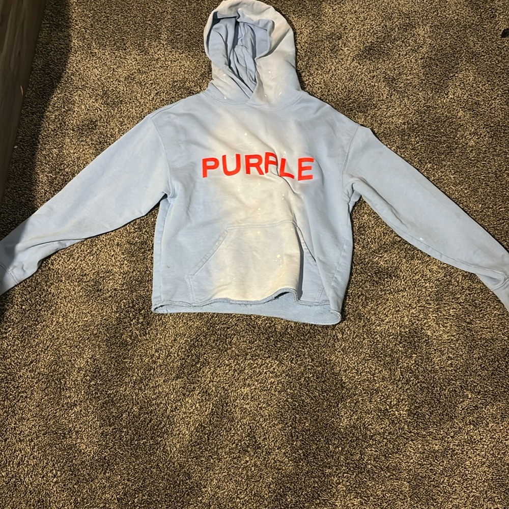 purple brand hoodie size xs looking for $120 or we can agree on a price or dm me